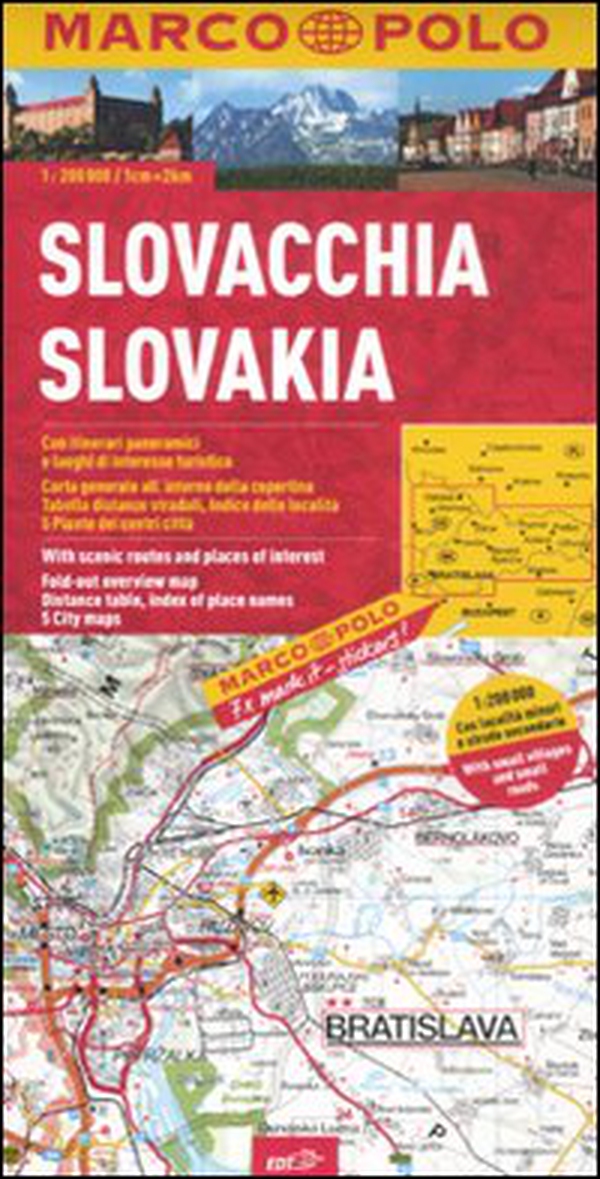 Slovacchia 1:200.000 - Librerie.coop Slovacchia 1:200.000 - Librerie.coop