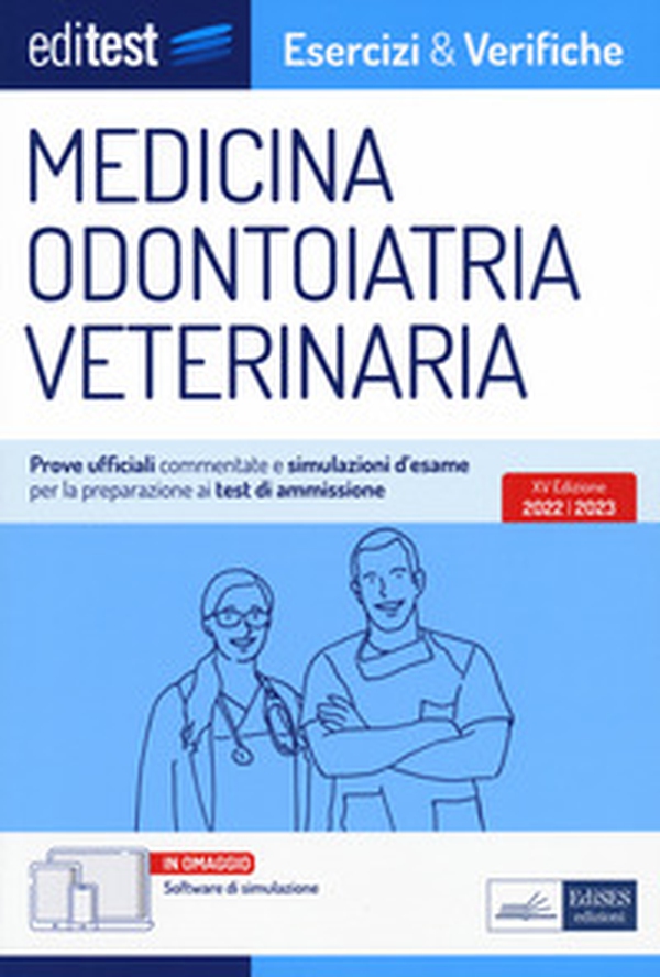 Test ammissione Medicina, Odontoiatria, Veterinaria 2022: esercizi e verifiche. Con i test ufficiali risolti e commentati - Librerie.coop Test ammissione Medicina, Odontoiatria, Veterinaria 2022: esercizi e verifiche. Con i test ufficiali risolti e commentati - Librerie.coop