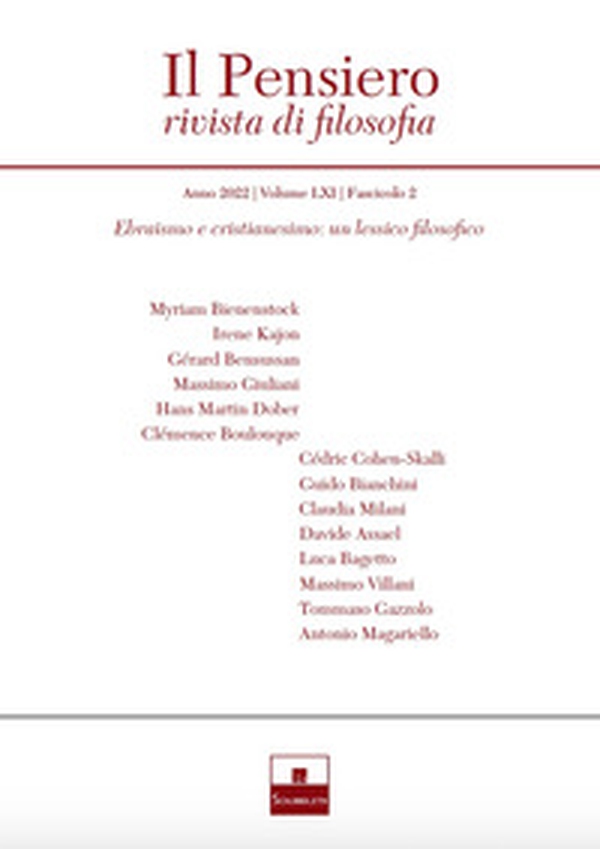 pensiero. Rivista di filosofia - Vol. 61 - Librerie.coop pensiero. Rivista di filosofia - Vol. 61 - Librerie.coop