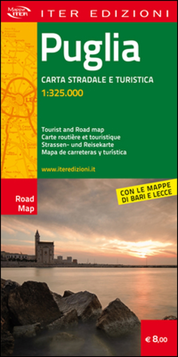 Puglia. Carta stradale e turistica 1:325.000 - Librerie.coop Puglia. Carta stradale e turistica 1:325.000 - Librerie.coop
