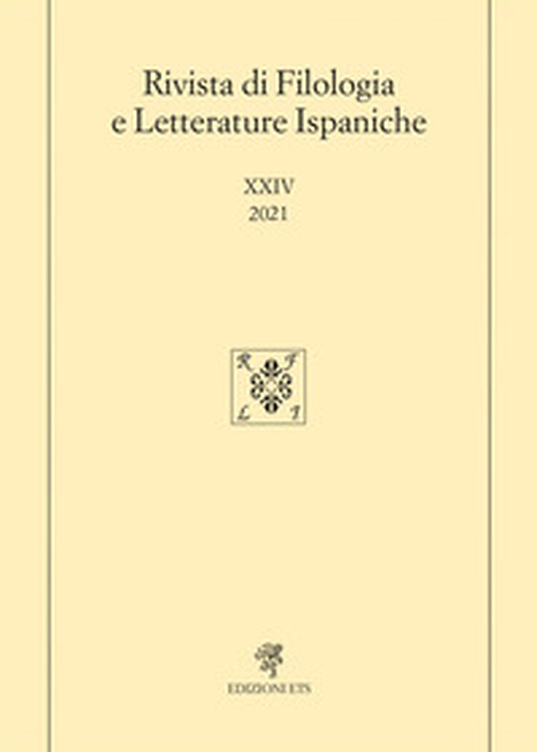 Rivista di filologia e letterature ispaniche - Vol. 24 - Librerie.coop Rivista di filologia e letterature ispaniche - Vol. 24 - Librerie.coop