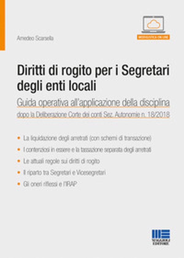 Diritti di rogito per i segretari degli enti locali - Librerie.coop Diritti di rogito per i segretari degli enti locali - Librerie.coop