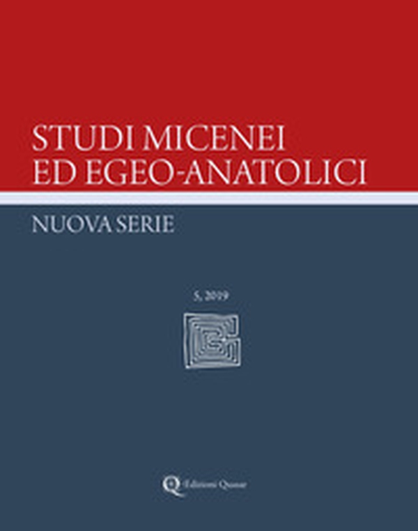 Studi micenei ed egeo-anatolici. Nuova serie. Ediz. inglese - Librerie.coop Studi micenei ed egeo-anatolici. Nuova serie. Ediz. inglese - Librerie.coop