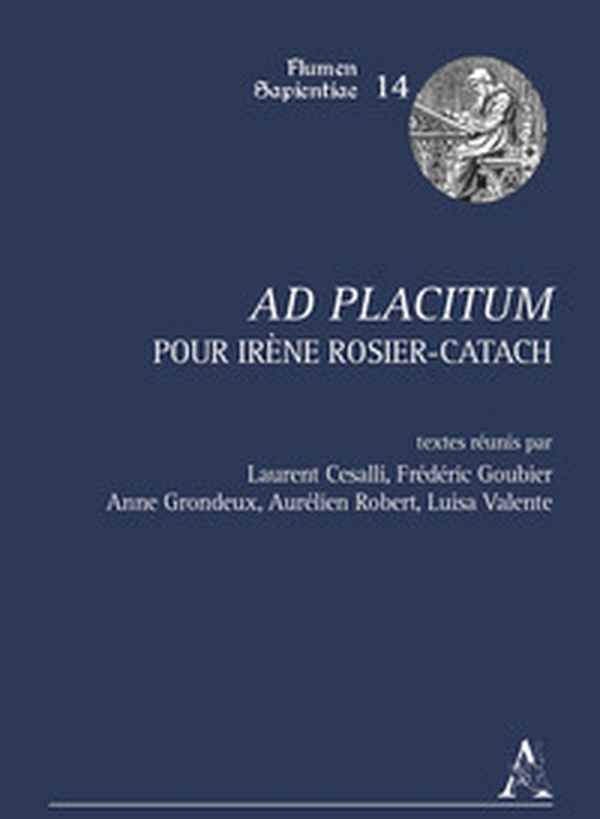 Ad placitum. Pour Irène Rosier-Catach - Librerie.coop Ad placitum. Pour Irène Rosier-Catach - Librerie.coop