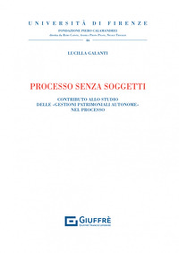 Processo senza soggetti - Librerie.coop Processo senza soggetti - Librerie.coop