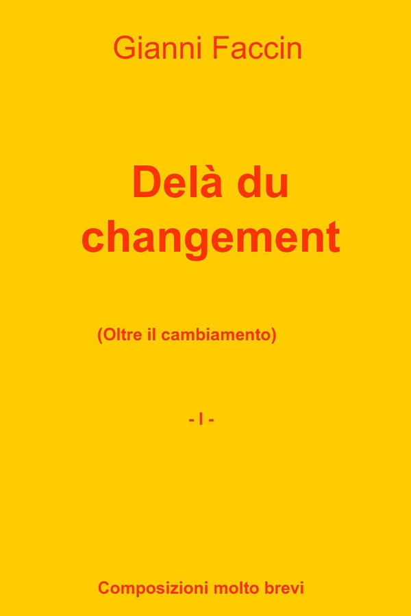 Delà du changement - Librerie.coop Delà du changement - Librerie.coop
