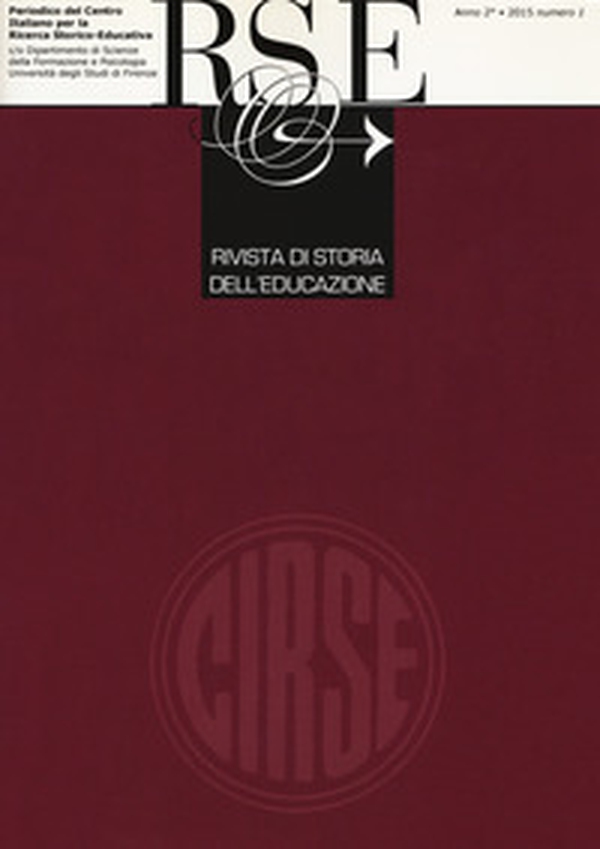Rivista di storia dell'educazione - Vol. 1 - Librerie.coop Rivista di storia dell'educazione - Vol. 1 - Librerie.coop