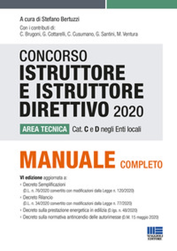 Concorso istruttore e istruttore direttivo. Area tecnica cat. C e D negli Enti locali - Librerie.coop Concorso istruttore e istruttore direttivo. Area tecnica cat. C e D negli Enti locali - Librerie.coop