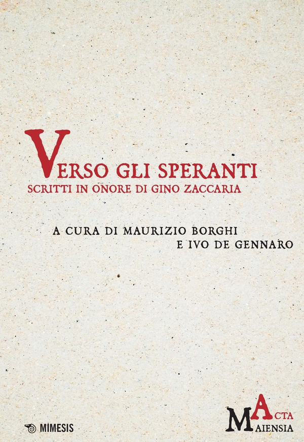 Verso gli speranti - Librerie.coop Verso gli speranti - Librerie.coop
