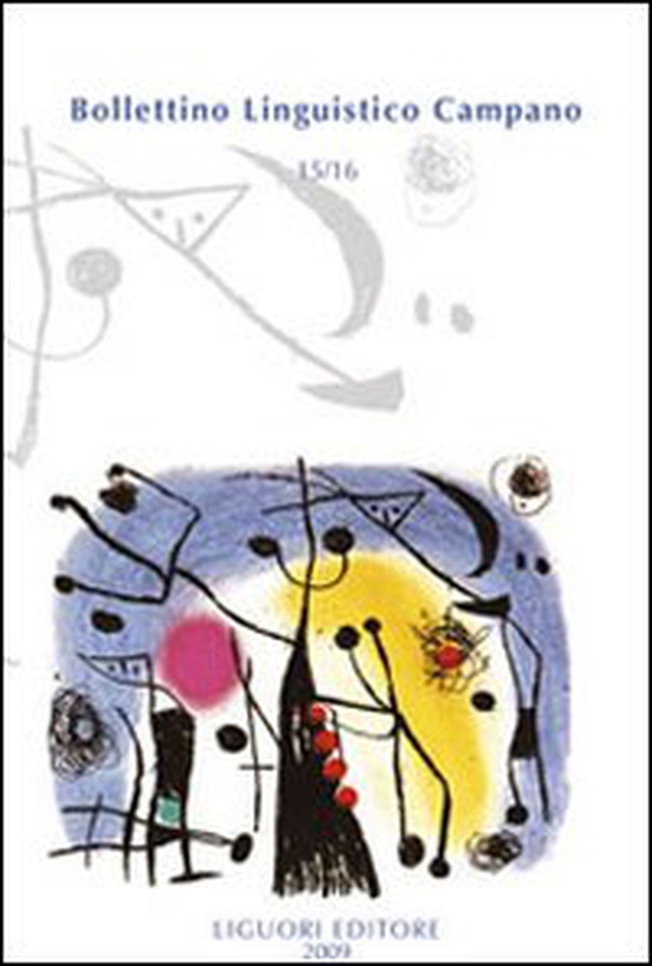 Bollettino linguistico campano (2009) vol. 15-16 - Librerie.coop Bollettino linguistico campano (2009) vol. 15-16 - Librerie.coop