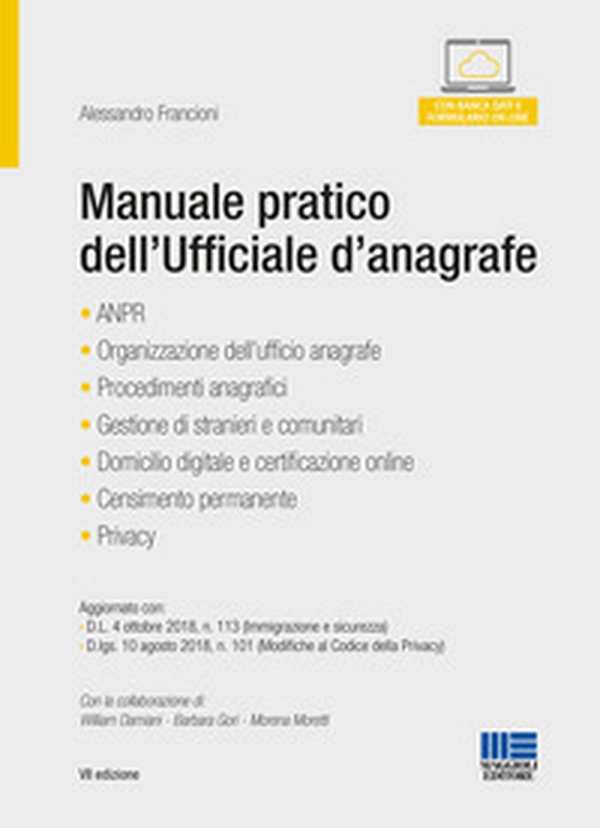 Manuale pratico dell'ufficiale d'anagrafe - Librerie.coop Manuale pratico dell'ufficiale d'anagrafe - Librerie.coop
