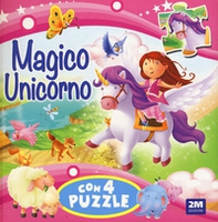 Magico unicorno. Libro puzzle - Librerie.coop