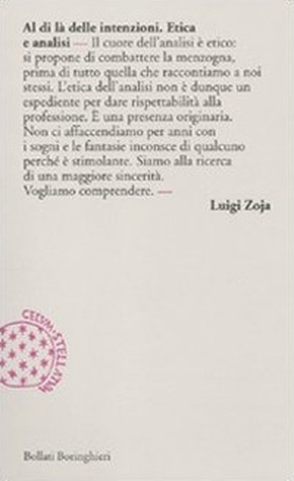 Al di là delle intenzioni. Etica e analisi - Librerie.coop Al di là delle intenzioni. Etica e analisi - Librerie.coop