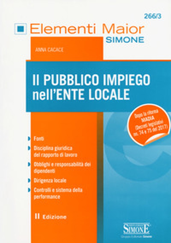 Il pubblico impiego nell'ente locale - Librerie.coop Il pubblico impiego nell'ente locale - Librerie.coop