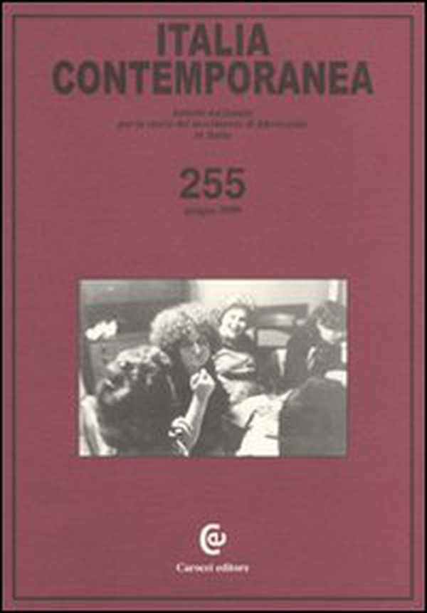 Italia contemporanea - Vol. 255 - Librerie.coop Italia contemporanea - Vol. 255 - Librerie.coop