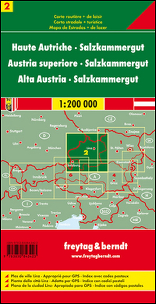 Oberösterreich Salzkammergut 1:200.000 - Librerie.coop Oberösterreich Salzkammergut 1:200.000 - Librerie.coop