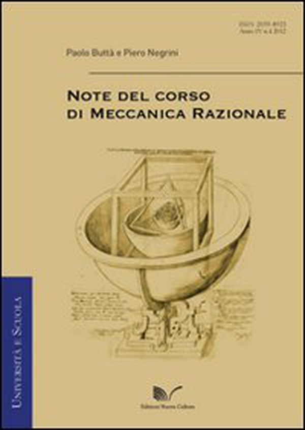 Note del corso di Meccanica Razionale - Librerie.coop Note del corso di Meccanica Razionale - Librerie.coop