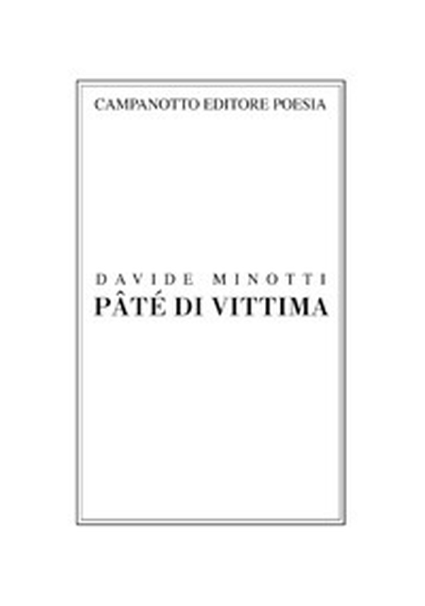Pâté di Vittima - Librerie.coop Pâté di Vittima - Librerie.coop