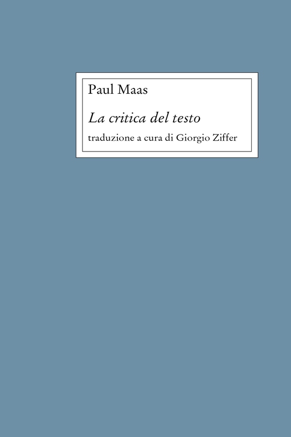 La critica del testo - Librerie.coop La critica del testo - Librerie.coop