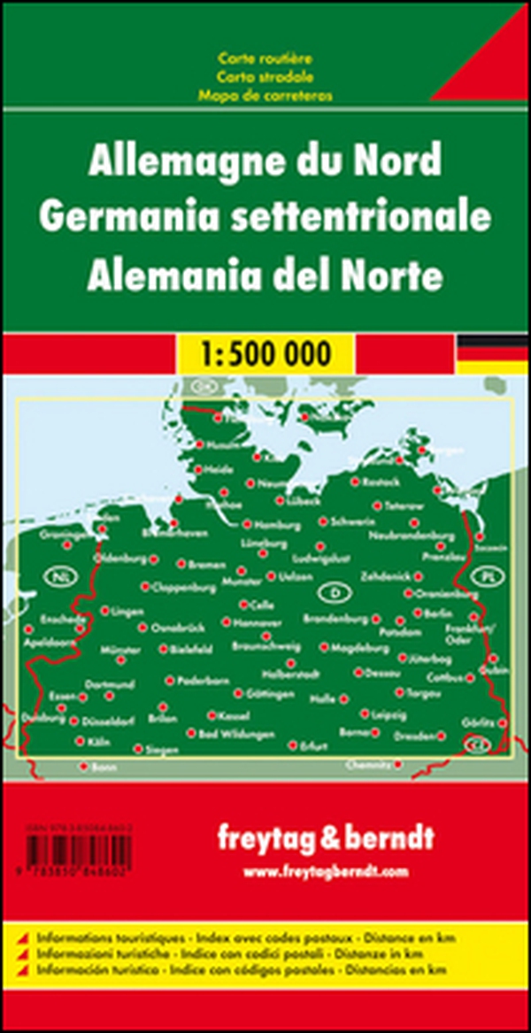 Germania nord 1:500.000 - Librerie.coop Germania nord 1:500.000 - Librerie.coop
