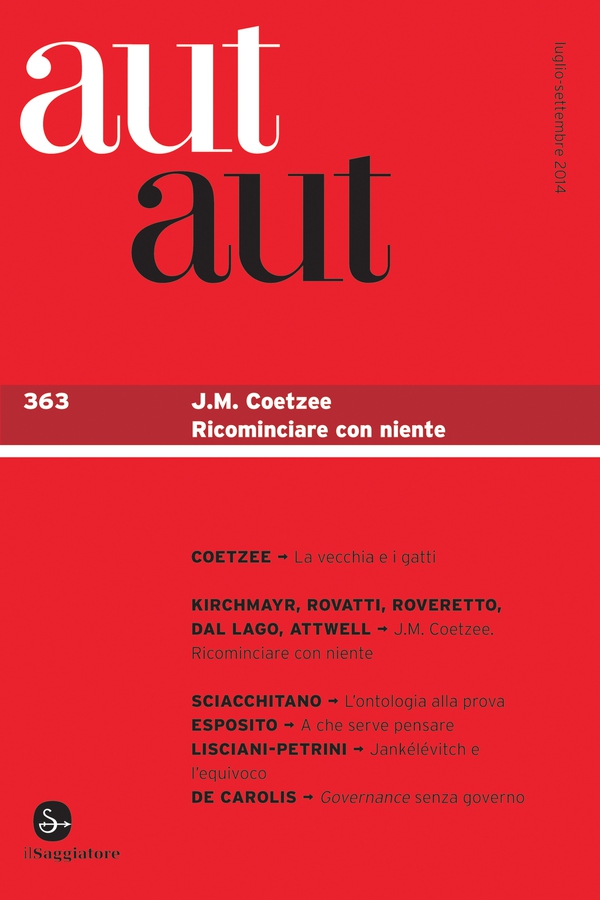 aut aut 363 - Librerie.coop aut aut 363 - Librerie.coop