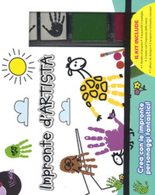 Impronte d'artista. Crea con le impronte personaggi fantastici! - Librerie.coop Impronte d'artista. Crea con le impronte personaggi fantastici! - Librerie.coop