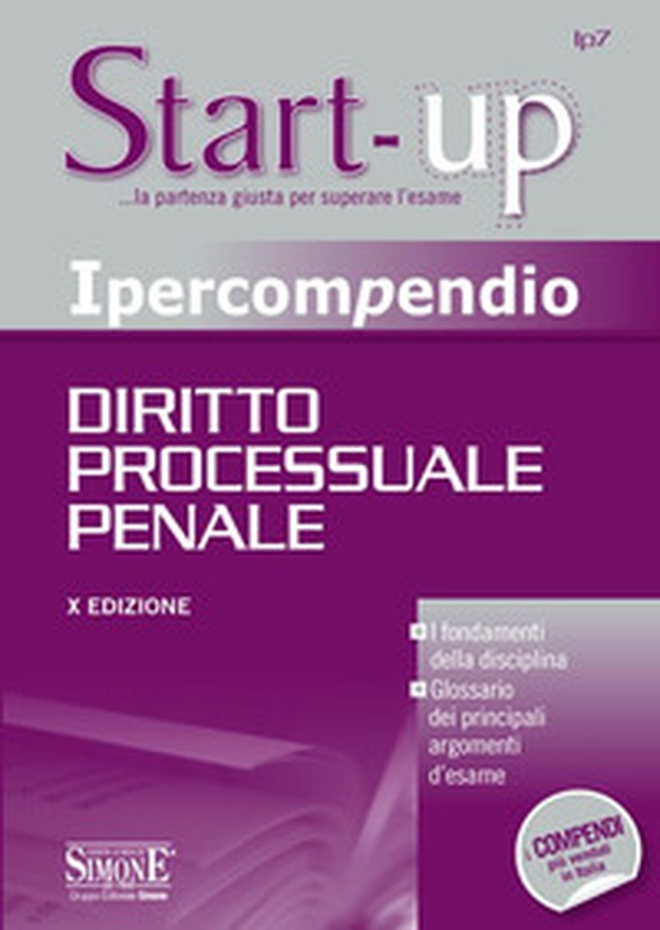 Ipercompendio diritto processuale penale - Librerie.coop Ipercompendio diritto processuale penale - Librerie.coop