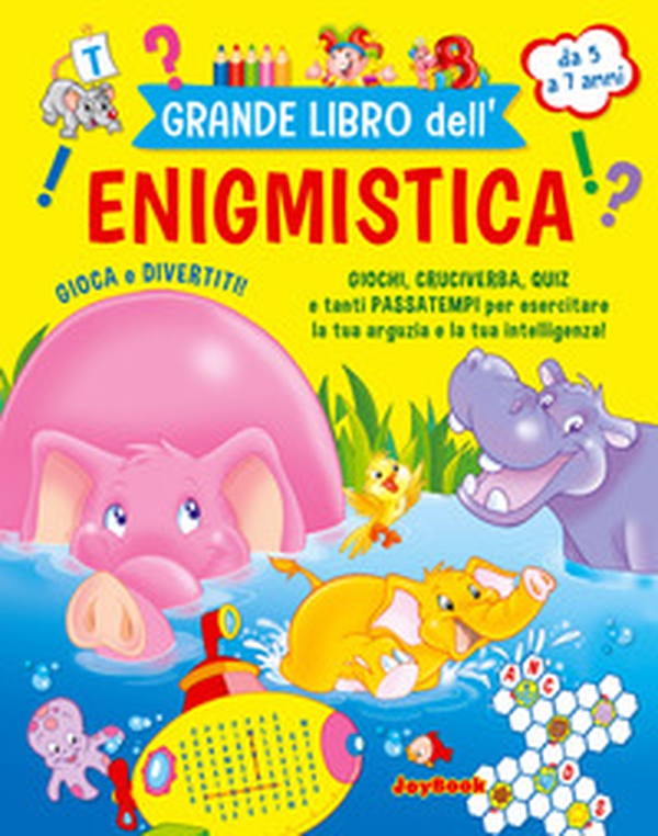 Grande libro dell'enigmistica 5-7 anni - Librerie.coop Grande libro dell'enigmistica 5-7 anni - Librerie.coop