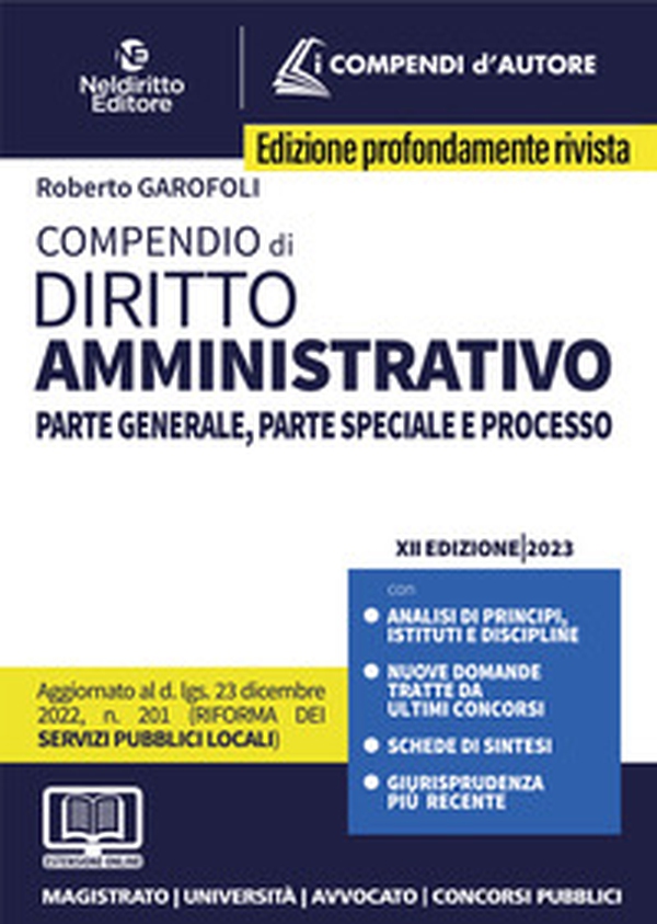 Compendio di diritto amministrativo - Librerie.coop Compendio di diritto amministrativo - Librerie.coop
