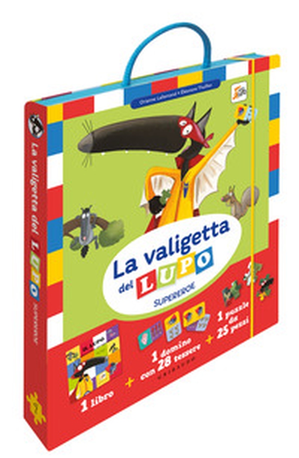 Valigetta del lupo supereroe. Amico lupo - Librerie.coop Valigetta del lupo supereroe. Amico lupo - Librerie.coop