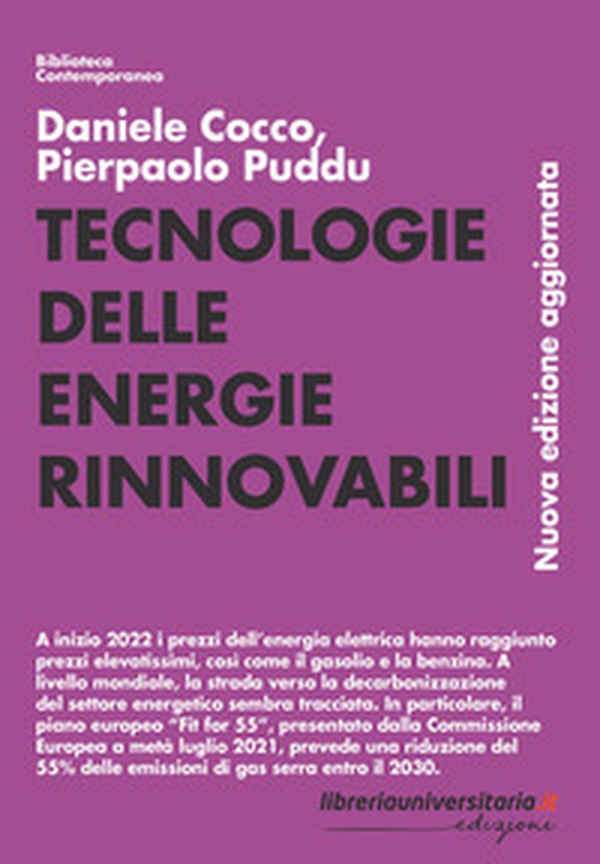 Tecnologie delle energie rinnovabili - Librerie.coop Tecnologie delle energie rinnovabili - Librerie.coop