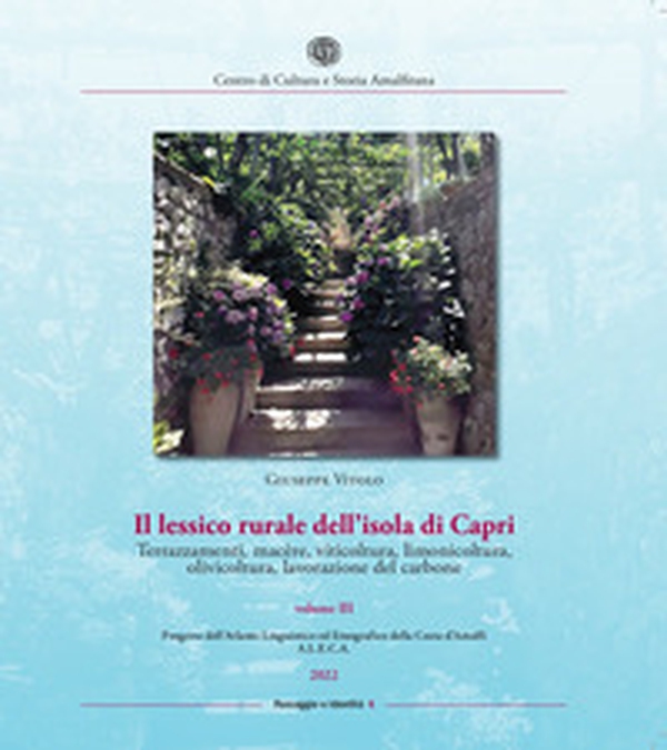 Il lessico rurale della Costiera Amalfitana. Terrazzamenti, macère, viticoltura, limonicoltura, olivicoltura, lavorazione del carbone - Vol. 3 - Librerie.coop Il lessico rurale della Costiera Amalfitana. Terrazzamenti, macère, viticoltura, limonicoltura, olivicoltura, lavorazione del carbone - Vol. 3 - Librerie.coop