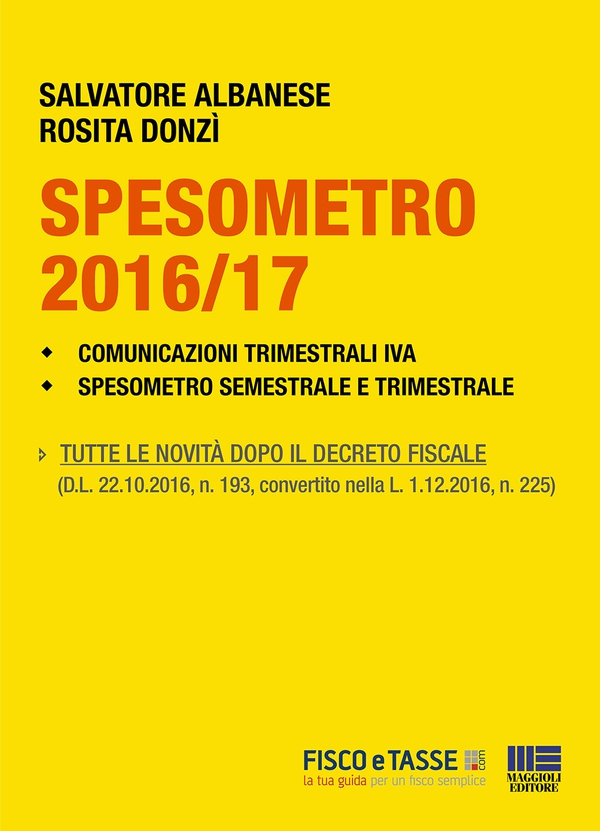 Spesometro 2016/2017 e Comunicazioni Iva - Librerie.coop Spesometro 2016/2017 e Comunicazioni Iva - Librerie.coop