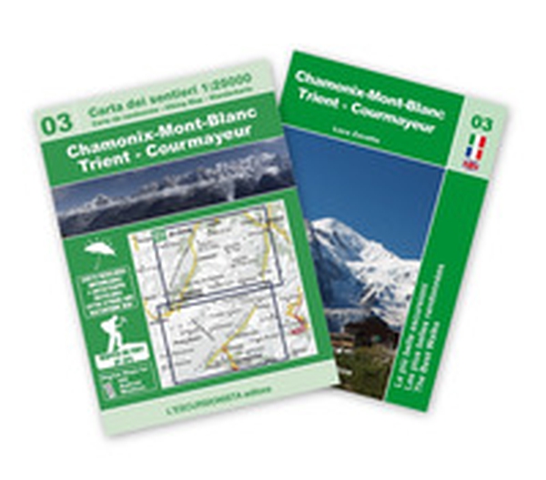 Chamonix-Mont Blanc Trient-Courmayeur. Con mappa escursionistica 1:25000 - Librerie.coop Chamonix-Mont Blanc Trient-Courmayeur. Con mappa escursionistica 1:25000 - Librerie.coop