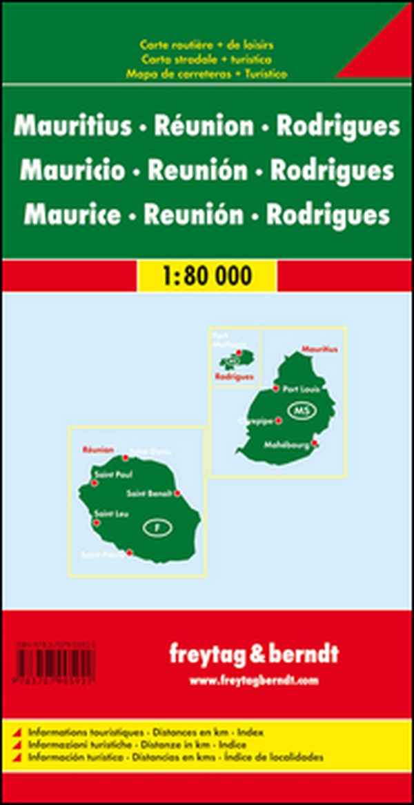 Mauritius 1:80.000 - Librerie.coop Mauritius 1:80.000 - Librerie.coop