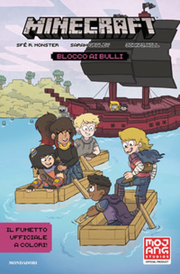 Blocco ai bulli. Minecraft. Il fumetto ufficiale - Librerie.coop Blocco ai bulli. Minecraft. Il fumetto ufficiale - Librerie.coop
