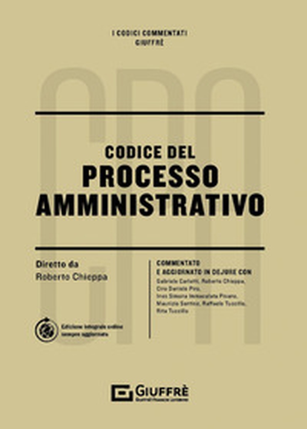 Codice del processo amministrativo - Librerie.coop Codice del processo amministrativo - Librerie.coop