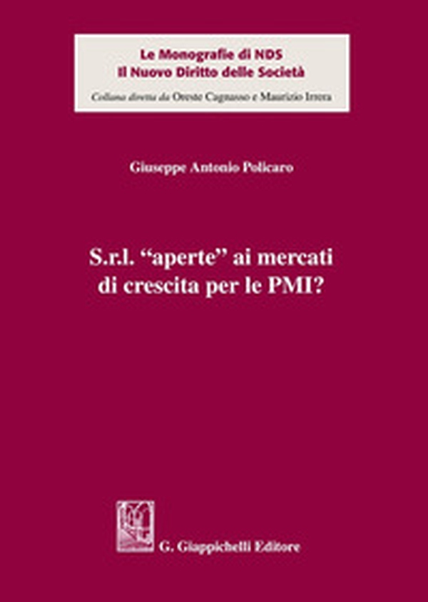 S.r.l. «aperte» ai mercati di crescita per le PMI? - Librerie.coop S.r.l. «aperte» ai mercati di crescita per le PMI? - Librerie.coop