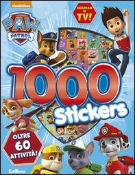 1000 stickers. Paw Patrol. Con adesivi - Librerie.coop