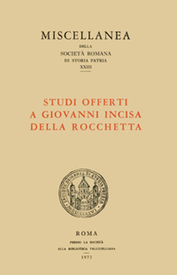 Studi offerti a Giovanni Incisa della Rocchetta - Librerie.coop Studi offerti a Giovanni Incisa della Rocchetta - Librerie.coop