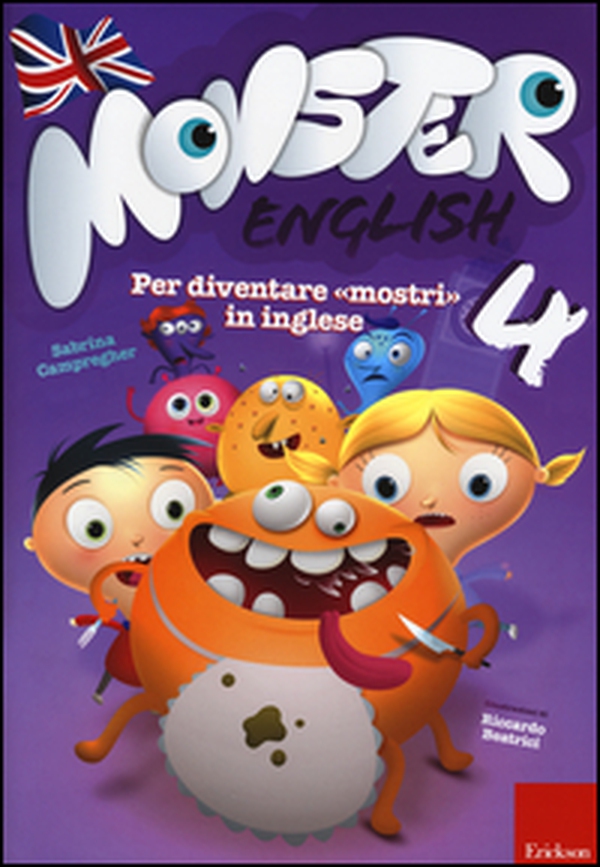 Monster english. Per diventare «mostri» in inglese. Con adesivi - Vol. 4 - Librerie.coop Monster english. Per diventare «mostri» in inglese. Con adesivi - Vol. 4 - Librerie.coop