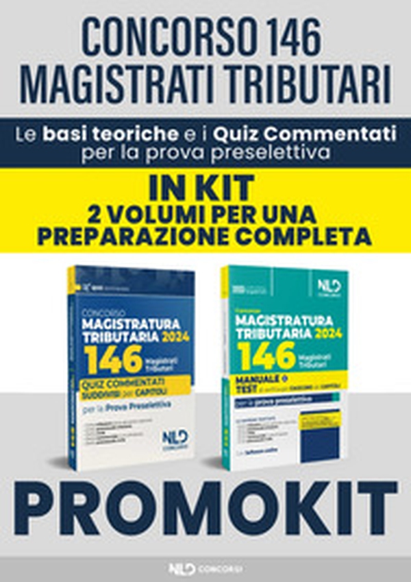 KIT concorso 146 Magistrati Tributari: Manuale + Quiz commentati suddivisi per capitoli per la prova preselettiva - Librerie.coop KIT concorso 146 Magistrati Tributari: Manuale + Quiz commentati suddivisi per capitoli per la prova preselettiva - Librerie.coop