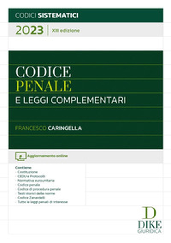 Codice penale e leggi complementari 2023 - Librerie.coop Codice penale e leggi complementari 2023 - Librerie.coop