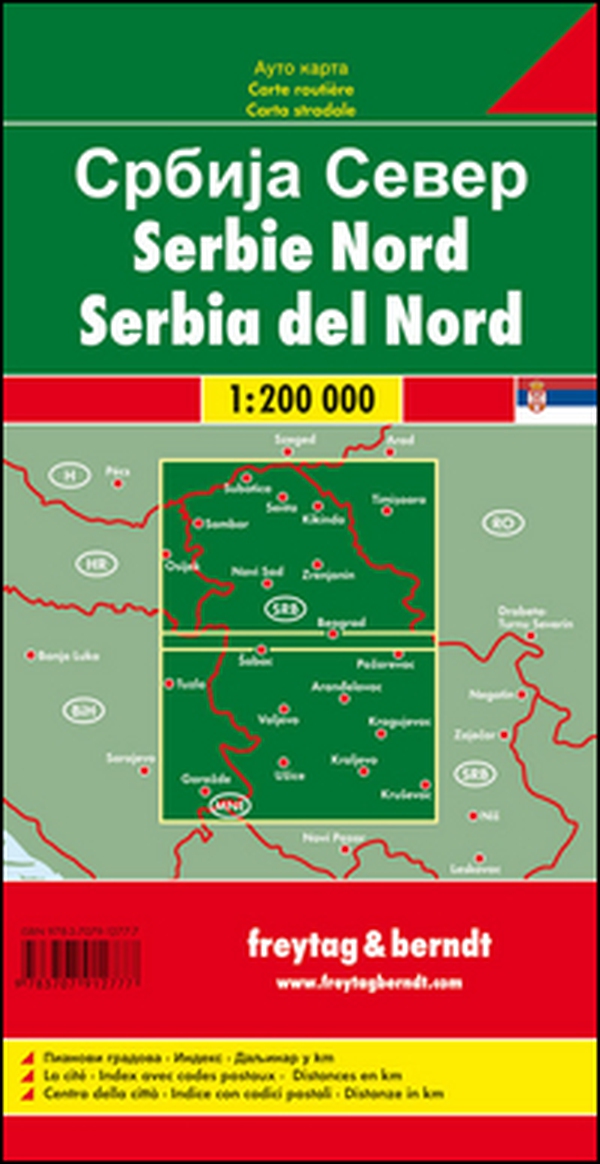 Serbia nord 1:200.000 - Librerie.coop Serbia nord 1:200.000 - Librerie.coop