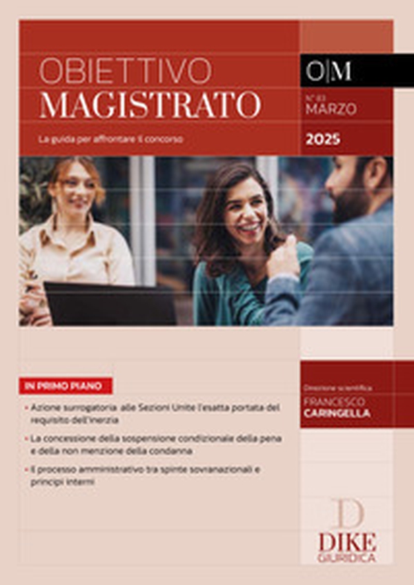 Obiettivo magistrato. La guida per affrontare il concorso - Vol. Marzo - Librerie.coop Obiettivo magistrato. La guida per affrontare il concorso - Vol. Marzo - Librerie.coop