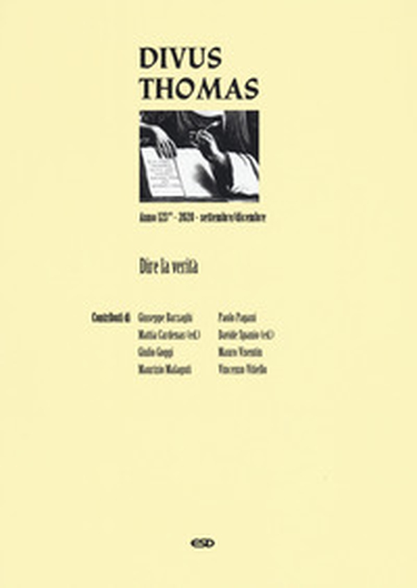 Divus Thomas - Librerie.coop Divus Thomas - Librerie.coop