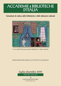 Accademie & biblioteche d'Italia. Semestrale di cultura delle biblioteche e delle istituzioni culturali - Vol. 2 - Librerie.coop
