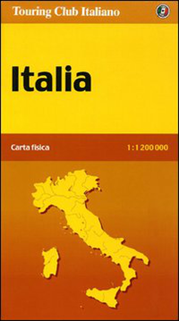 Italia fisica 1:1.200.000 - Librerie.coop Italia fisica 1:1.200.000 - Librerie.coop