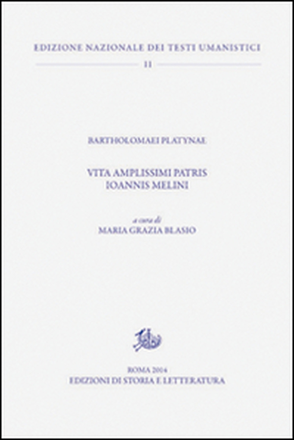 Vita amplissimi patris Ioannis Melini. Testo latino a fronte - Librerie.coop Vita amplissimi patris Ioannis Melini. Testo latino a fronte - Librerie.coop