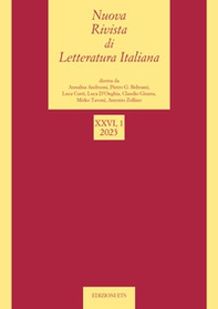 Nuova rivista di letteratura italiana - Vol. 1 - Librerie.coop